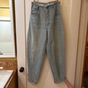 Vintage Paris Blues barrel jeans